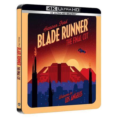 Blade Runner - 4k Ultra Hd + Blu-Ray - Version Final Cut - Boîtier Steelbook