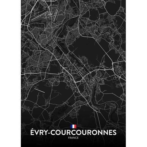 Canevas imprimer Évry Courcouronnes FR=4190 Impression sur toile DIY installer 40x50cm
