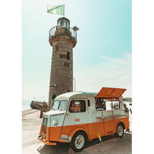 Canevas imprimer Camion vin à Cancale=6745 Impression sur toile DIY installer 40x50cm