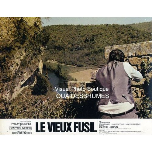 Le Vieux Fusil: Photo D'exploitation Cinématographique - Format 21x25 Cm - De Robert Enrico Avec Philippe Noiret, Romy Schneider, Jean Bouise, Joachim Hansen, Robert Hoffmann, Karl Michael Vogler 1975