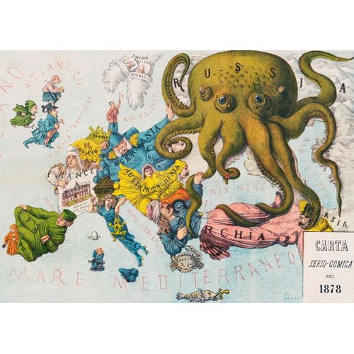 Canevas imprimer Piovra Russe=6119 Impression sur toile DIY installer 40x50cm