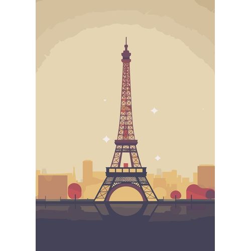 Canevas imprimer voyage à paris eiffel=8879 Impression sur toile DIY installer 40x50cm