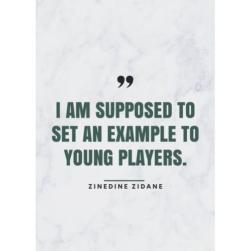 Canevas imprimer Zinédine Zidane=9075 Impression sur toile DIY installer 40x50cm