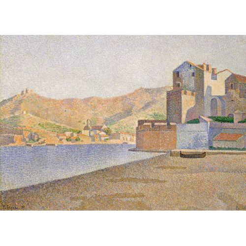 Canevas imprimer Paul Signac - La Plage de la Ville, Collioure, Opus 165 (Coll ...=8391 Impression sur toile DIY installer 40x50cm