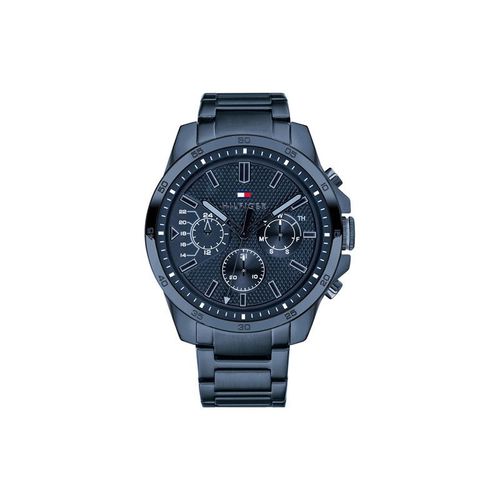 Tommy Hilfiger Montre Bleu Multi-Cadrans Hommes Decker 1791560