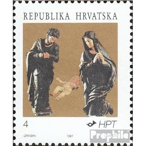 Croatie 184 (Édition Complète) Neuf 1991 Noël