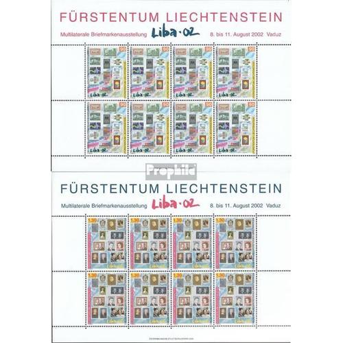 Liechtenstein 1297klb-1298klb Feuille Miniature (Complète.Edition.) Neuf Avec Gomme Originale 2002 Liba