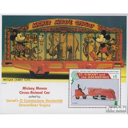 St. Vincent Bloc 360 (Complète Edition) Neuf Avec Gomme Originale 1995 Ancien Disney-Jouets