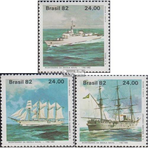 Brésil 1944-1946 (Complète.Edition.) Neuf Avec Gomme Originale 1982 Marineschule