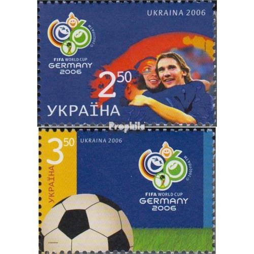 Ukraine 789-790 (Complète Edition) Neuf Avec Gomme Originale 2006 Football Wm