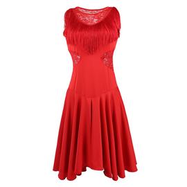 robe danse rouge