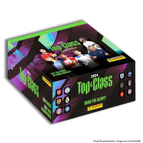 Stickers Panini Top Class Fifa 2024 Tc Boite De 24 Pochettes (Poch De 8 Cartes)