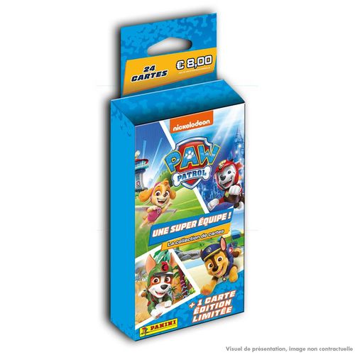 Stickers PAT PATROUILLE TRADING CARDS 2 Blister 4 pochettes + 1 carte édit limitée