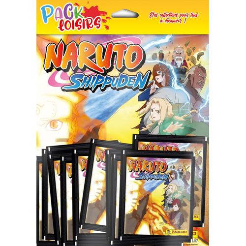 Stickers Pack Loisirs Naruto Stickers 1 Album + 50 Pochettes