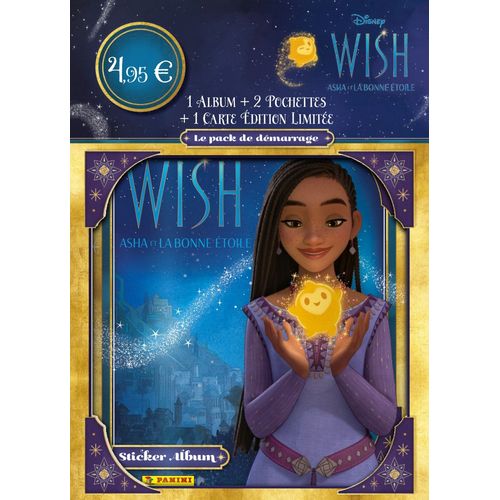 Stickers Wish Album + 2 Pochettes + 1 Carte El