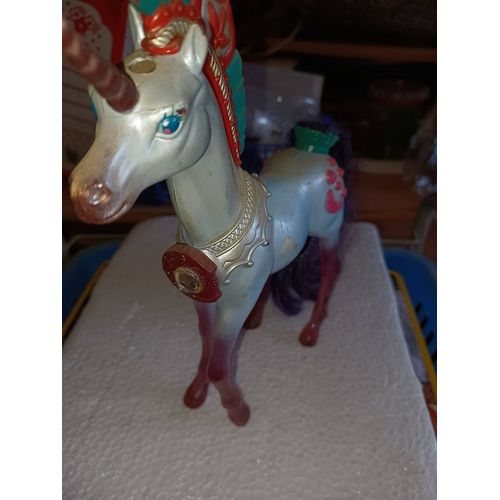 Licorne Mauve 21 Cm