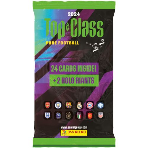 Stickers Panini Top Class Fifa 2024 Tc Fat Pack 24 Cartes + 2 Holo