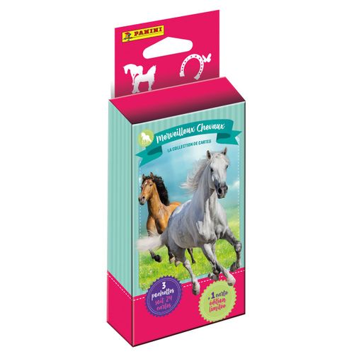 Stickers Chevaux Tc Blister 3 Pochettes