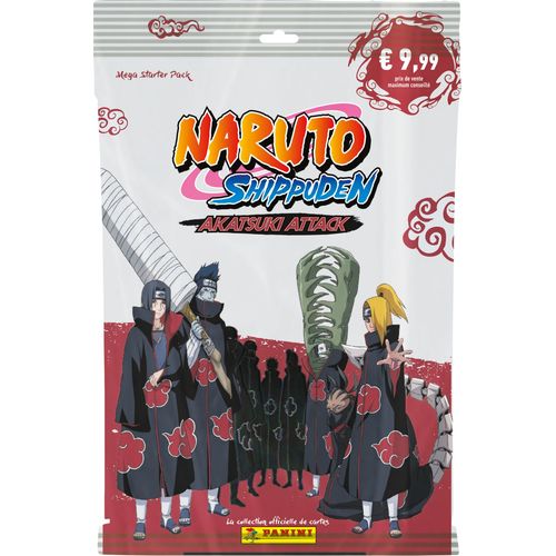 Stickers Naruto Shippuden Tc 2 Starter Pack (1 Classeur + 3 Pochettes De 8 Cartes)