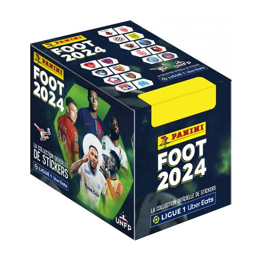 Stickers Panini Foot 2024 Ligue 1 Uber Eats Boite De 50 Pochettes