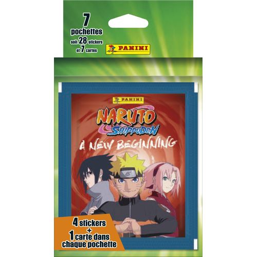 Stickers Naruto Shippuden 2 - Blister 7 Pochettes