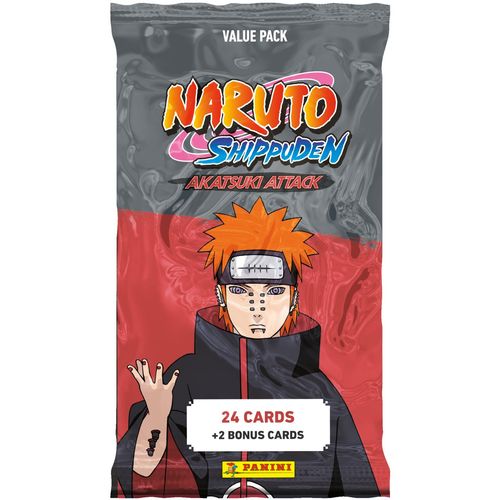Stickers Naruto Shippuden Tc 2 Fat Pack 24 Cartes + 2 Cartes Bonus