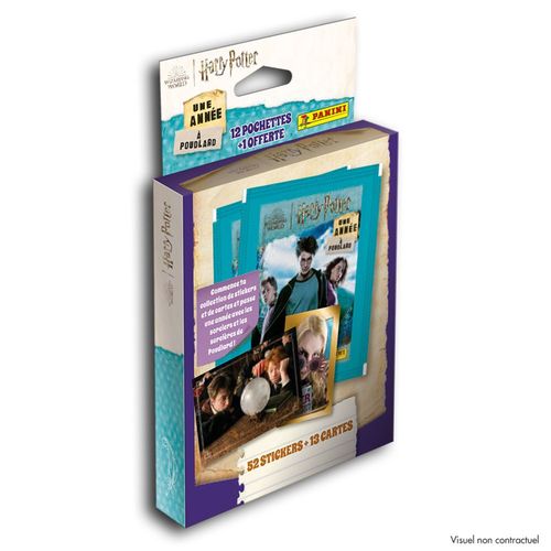 Stickers Harry Potter Une Année À Poudlard - Blister 12 + 1 Pochettes