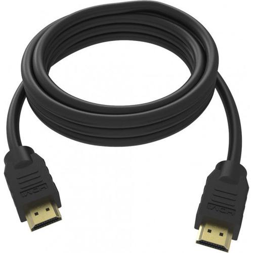 VISION Professional - Câble HDMI avec Ethernet - HDMI mâle pour HDMI mâle - 3 m - noir - support 4K