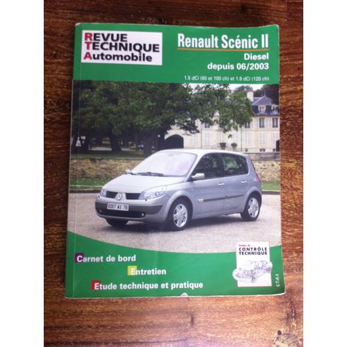Rta 679.1 Revue Technique Automobile Renault Scenic Ii Diesel Depuis 06/2003