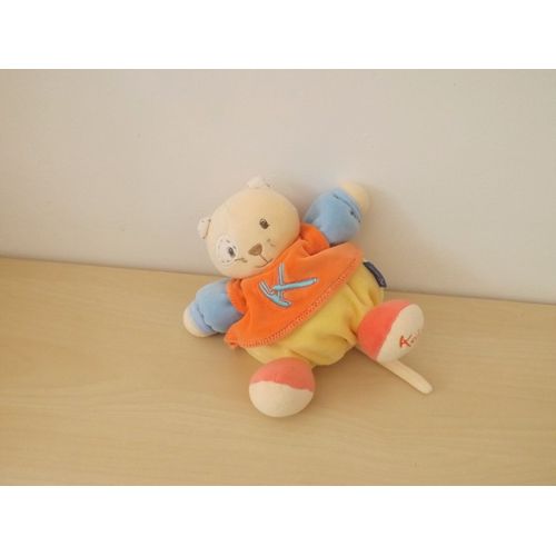 Doudou Chat Boule Multicolore Kaloo