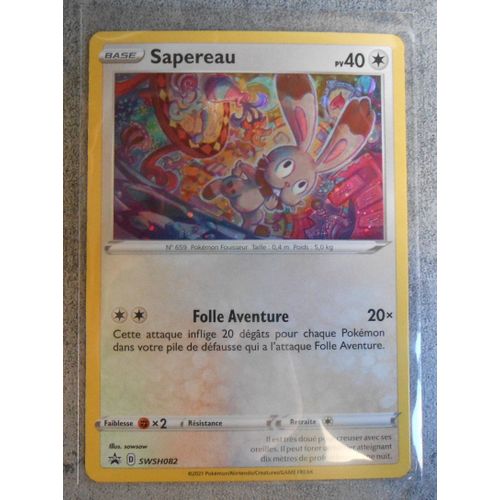 Sapereau Promo Holo Swsh082 - Promo Eb - Vf