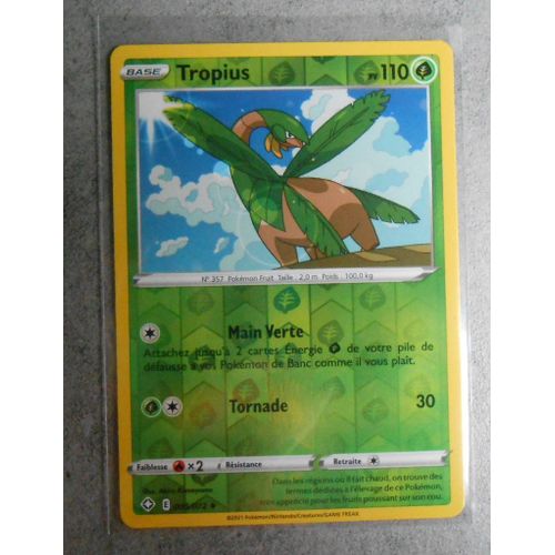 Tropius Reverse 5/72 - Eb4.5 - Destinées Radieuses - Vf