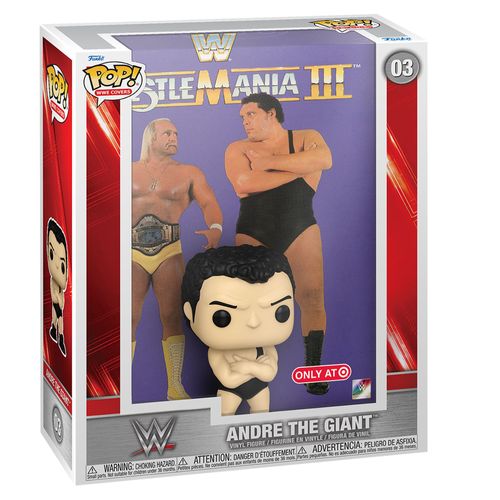 Funko André Le Géant Pop! Couvertures Wwe De Wrestlemania Iii