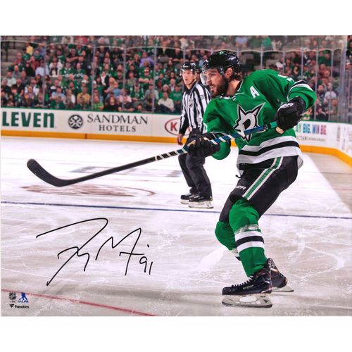 Tyler Seguin Dallas Stars Photographie Dédicacée En Maillot Vert 40,6 X 50,8 Cm