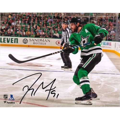 Tyler Seguin Dallas Stars Dédicacé 8" X 10" Photographie De Tir En Maillot Vert