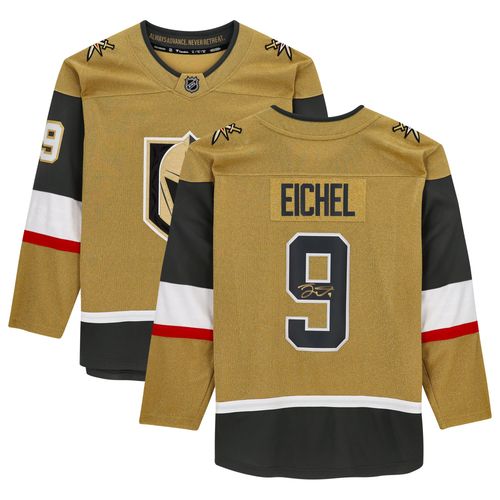 Jack Eichel Gold Vegas Golden Knights Maillot Autographié Alternate Fanatics Breakaway