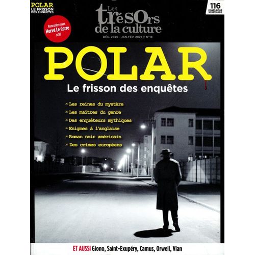Les Tresors De La Culture 18 Polar Le Frisson Des Enquetes