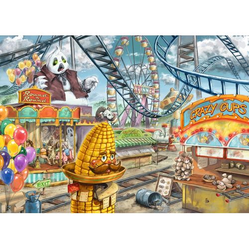 Puzzle Escape Puzzle Kids - Le Parc D'attractions