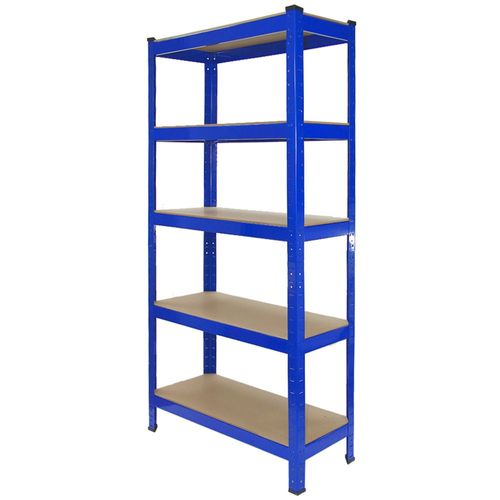 Monster Racking - Rayonnage T-Rax En Acier Sans Boulons Bleu 75cm X 30cm X 150cm