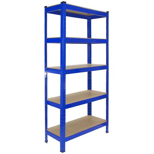 Monster Racking - 2 Rayonnages T-Rax En Acier Sans Boulons Bleus 75cm X 30cm X 150cm