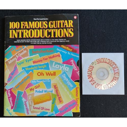 Partitions Guitare 100 Famous Introductions - Cd Rom