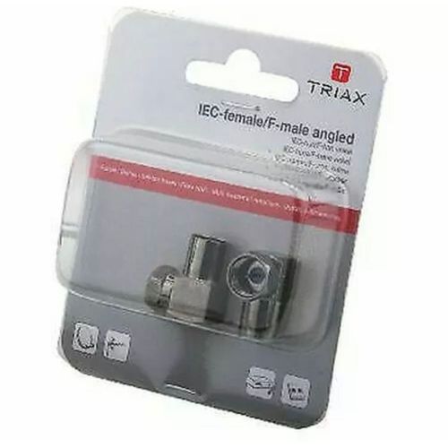 Adaptateur De Antenne F Femelle - Connecteur F Aluminium - Triax