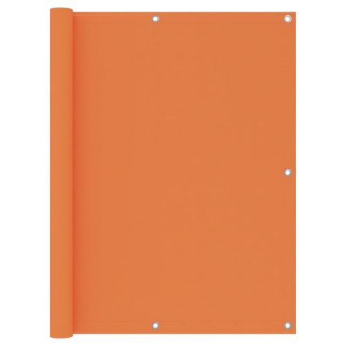 Vidaxl Écran De Balcon Orange 120x300 Cm Tissu Oxford