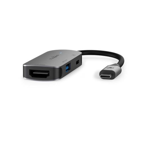 Nedis Ccgb64230gy01 Hub & Concentrateur Usb 3.2 Gen 1 (3.1 Gen 1) Typ