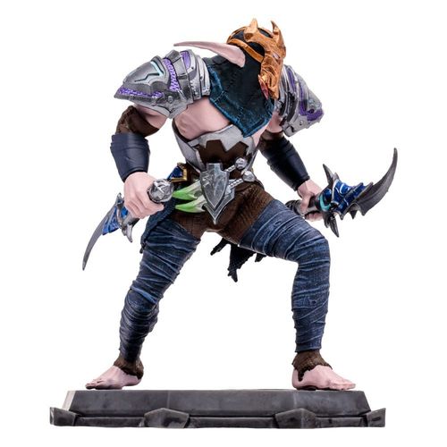 World Of Warcraft - Figurine Night Elf Druid Rogue (Rare) 15 Cm