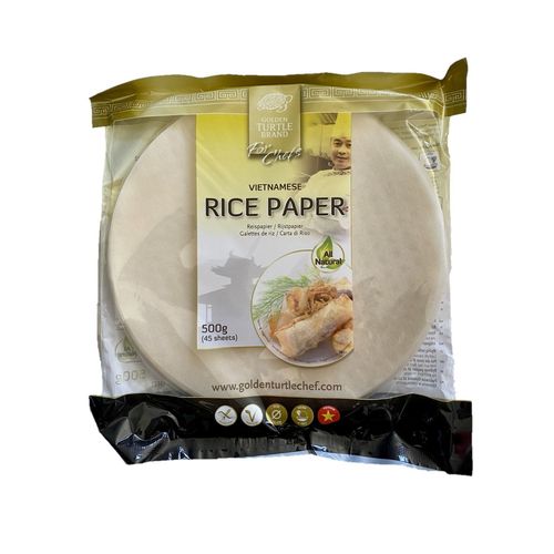 Feuille De Riz / Galette De Riz Diamètre 22cm - Environ 45 Feuilles - Sachet 500g