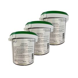 Lot 3x Poudre À Lever / Levure Chimique - Pot 1kg