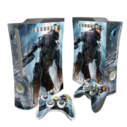 Autocollant Stickers De Protection Pour Console Et Manette Microsoft Xbox 360 Fat - Multicolore (Tn-Xbox 360-5131)