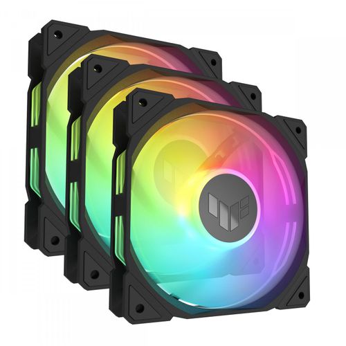 Fan Asus Tuf Gaming Tr120 Fan Argb Blk 3in1