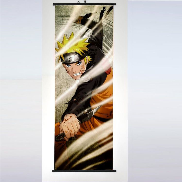 Poster en toile étanche avec cadre en PVC - Naruto (#1273),60X90 CM